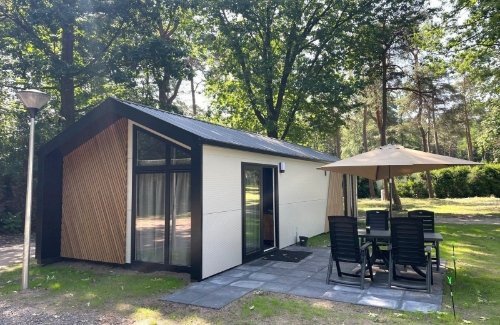 Camping op de Veluwe met chalet